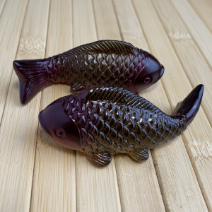 Чайные фигурки красочные карпы Кои. Photo 3